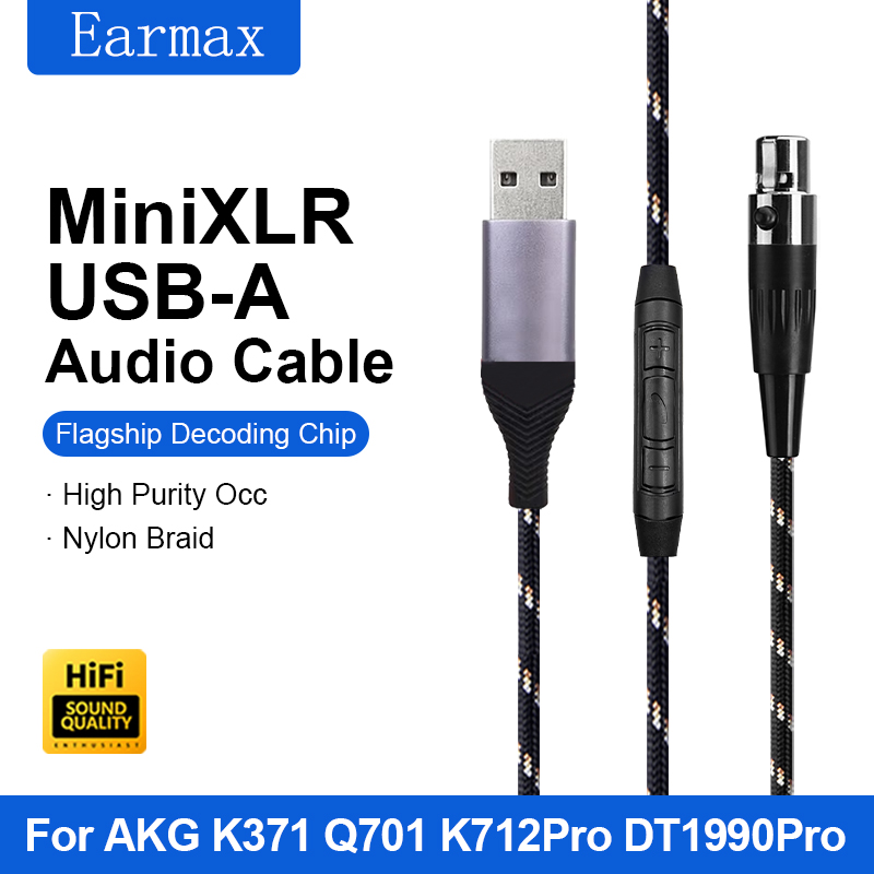 Wired Earphone Lightning - Voor Akg Q701 K 240S K272