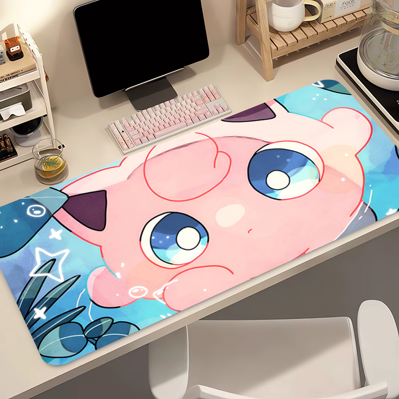 Tablet With All Accessories - Anime Muismat 90x40 cm Pokemon Jigglypuff