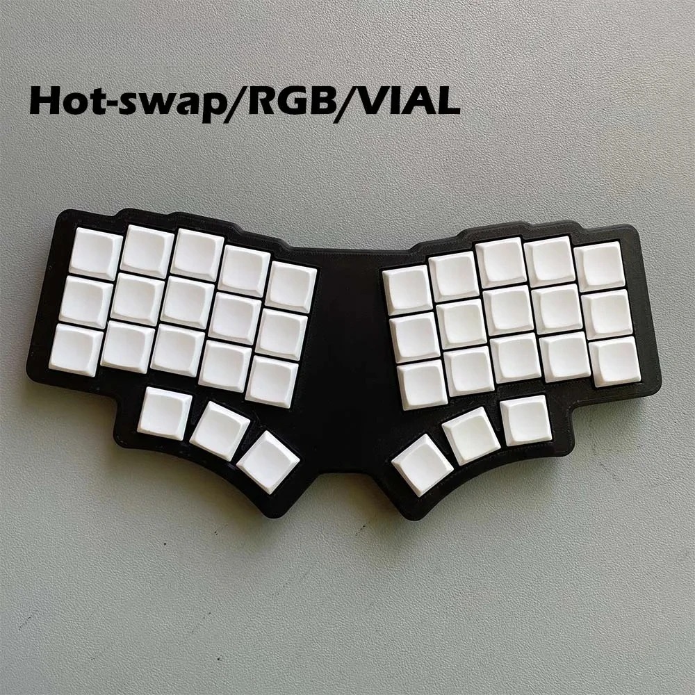 Tablet Accessories 3D Print - CHOC LP36 Mechanisch toetsenbord Bedraad flacon