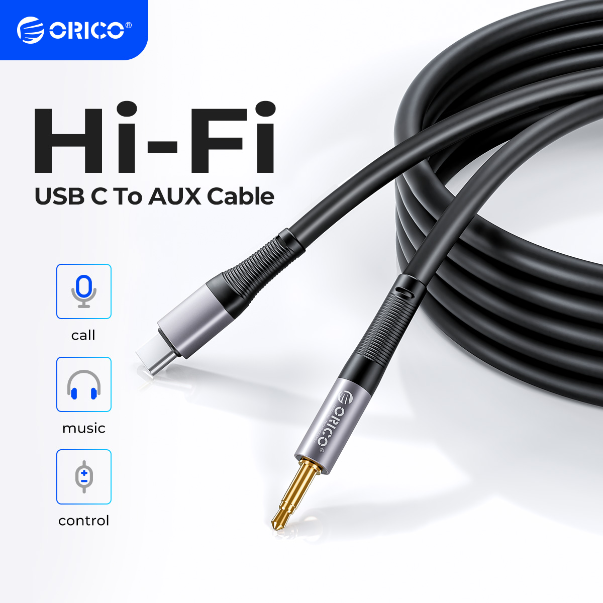 Wired Earphone Lightning - Orico Usb C Naar 3.5Mm Audio