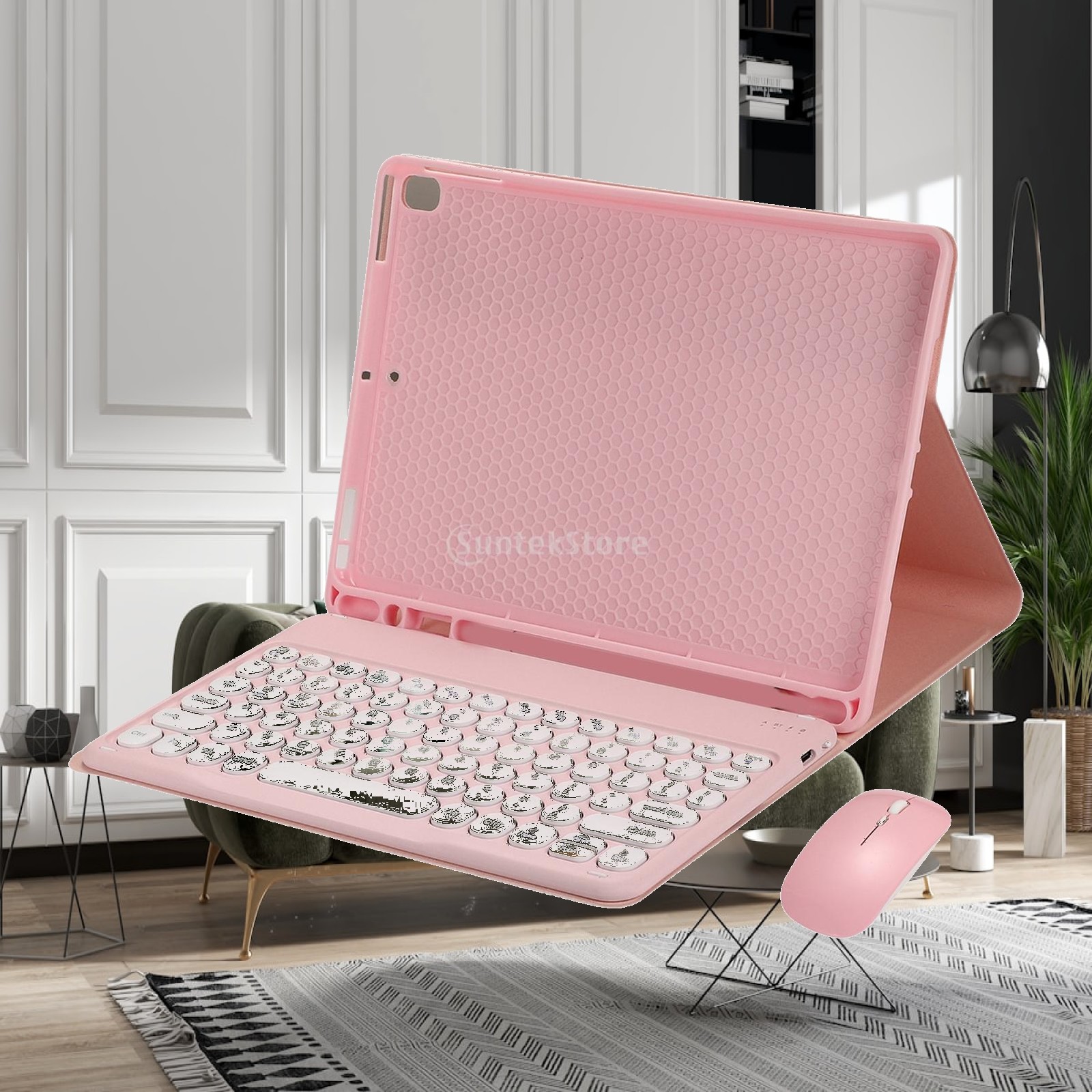 Case met toetsenbordmuis voor  - Samsung Tablet Keyboard Accessories recensie en prijs