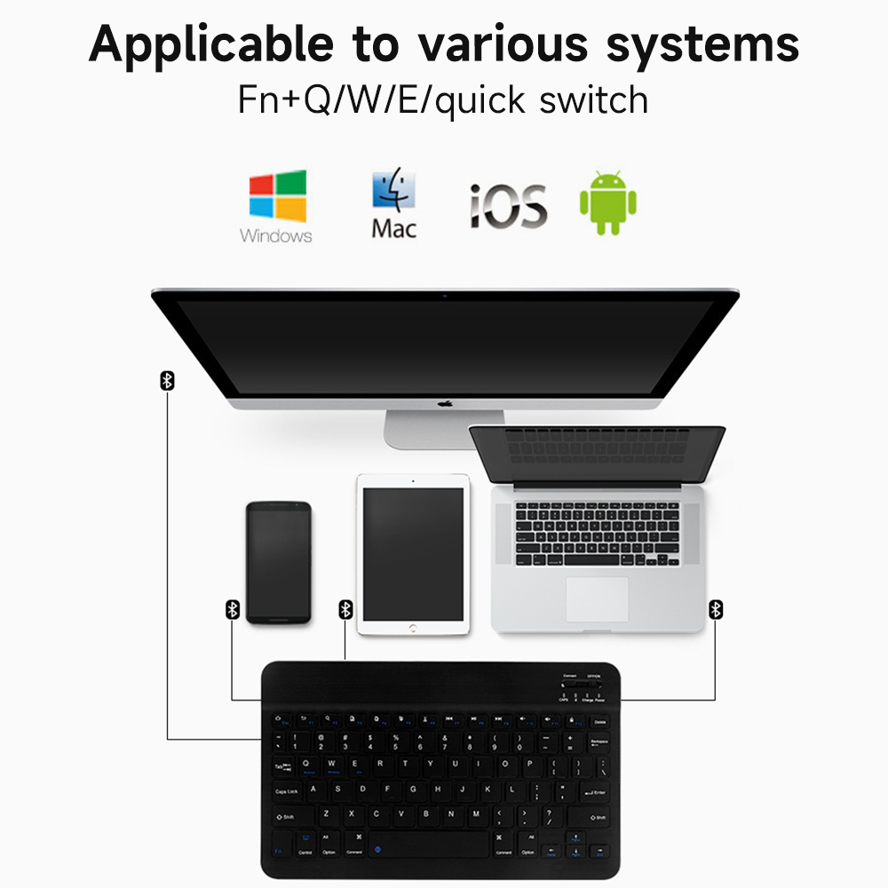 Bluetooth Toetsenbord Voor Ios - Samsung Tablet Keyboard Accessories recensie en prijs