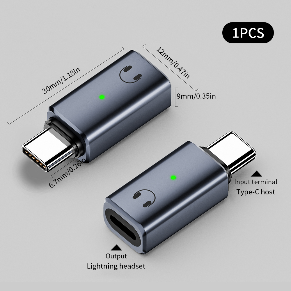1 stks Lightning naar Type C A - Wired Earphone Lightning recensie en prijs