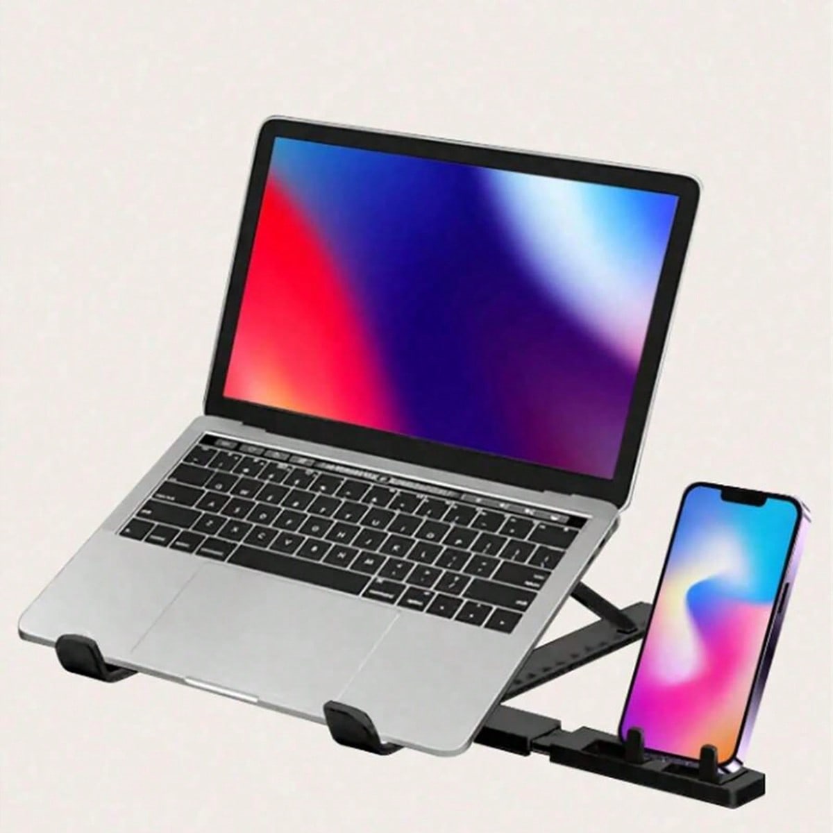 1 stuk zwarte opvouwbare draag - Best Tablet Accessories recensie en prijs