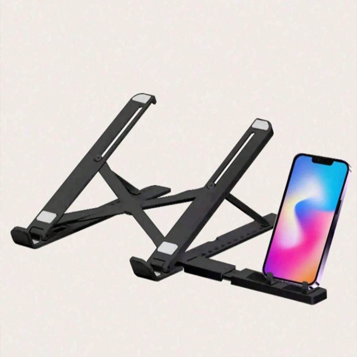 1 stuk zwarte opvouwbare draag - Best Tablet Accessories recensie en prijs