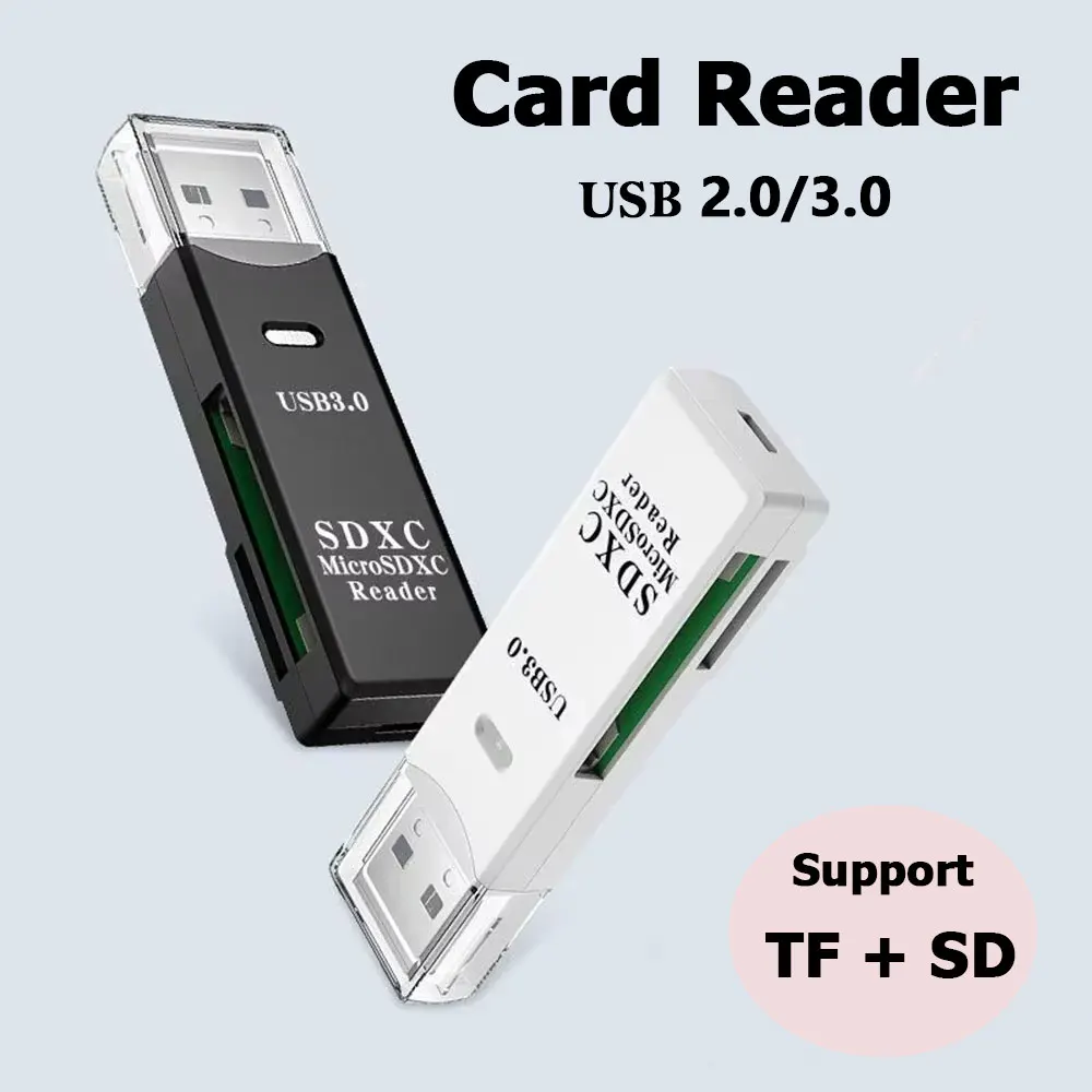 2-in-1 kaartlezer USB 3.0/2.0  - Tablet Accessories For Reading recensie en prijs