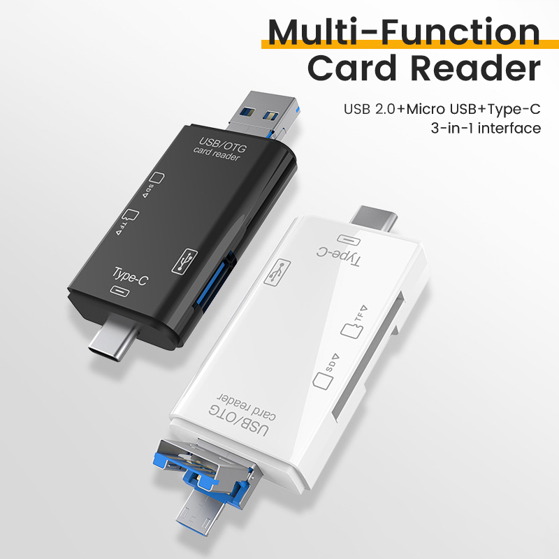 USB Type C-kaartlezer 6-in-1 O - Tablet Accessories For Reading recensie en prijs
