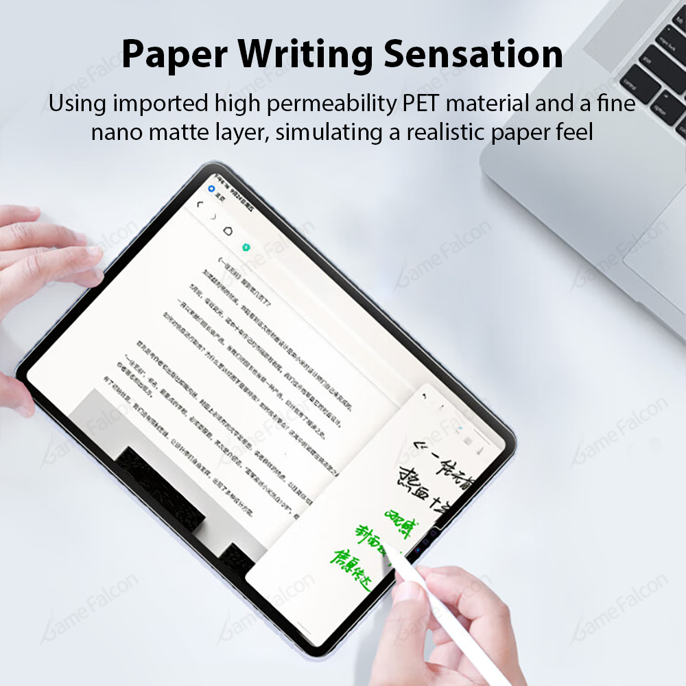 Zoals een papieren folie scher - Best Tablet Accessories recensie en prijs